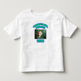 Pynt är mysiga leksaker för barn - Katt jul T Shirt