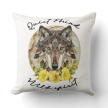 Pyntat Boho-Varg med Gula Blommor