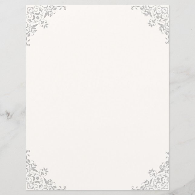 Pyntat elfenben med hörndekorationer (Framsida)