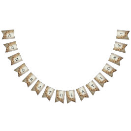 Pyntat guldburstsjäl flaggor