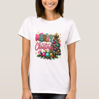 Pyntet God Jul T Shirt