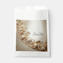 Pyntsam Påse med Förgylld Dekoration