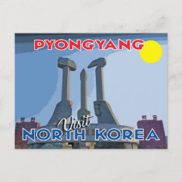 Pyongyang, besök Nordkorea Vykort
