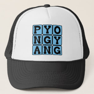 Pyongyang, huvudstad i Nordkorea Keps