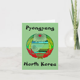 Pyongyang, Nordkorea (Nordkorea) Hermit Kingdom Kort