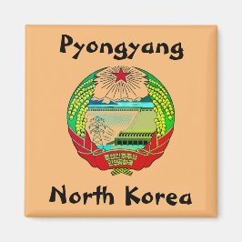 Pyongyang, Nordkorea (Nordkorea) Hermit Kingdom Magnet