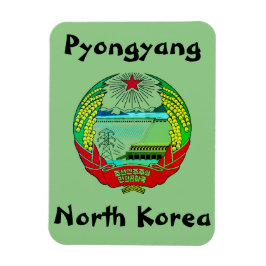 Pyongyang, Nordkorea (Nordkorea) Hermit Kingdom Magnet