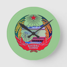 Pyongyang, Nordkorea (Nordkorea) Hermit Kingdom Rund Klocka