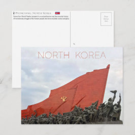 Pyongyang, Nordkorea vykort