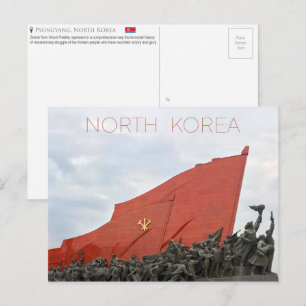 Pyongyang, Nordkorea vykort