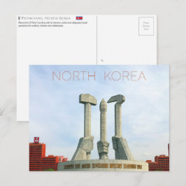 Pyongyang, Nordkoreas vykort