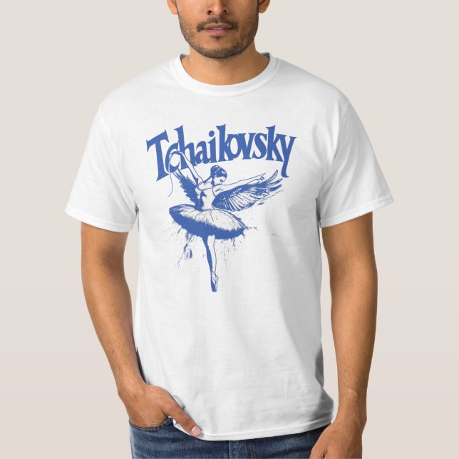 Pyotr Ilyich Tchaikovsky, SVAN SJÖ T Shirt (Framsida)