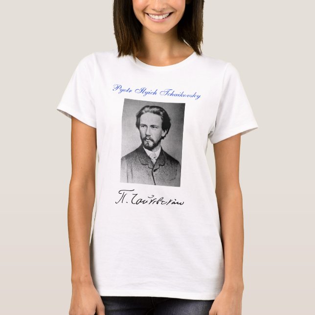 PYOTR ILYICH TCHAIKOVSKY T-SHIRT (Framsida)