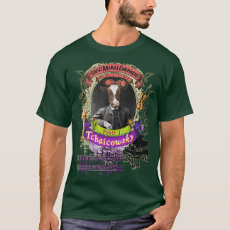 Pyotr Tchaicowsky Tchaikovsky Cow al Music T Shirt