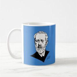 Pyotr Tchaikovsky Kaffemugg