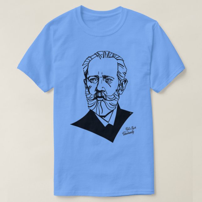 Pyotr Tchaikovsky T Shirt (Design framsida)