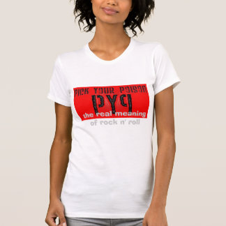 pyp det verkliga menande av stennrulle t-shirt