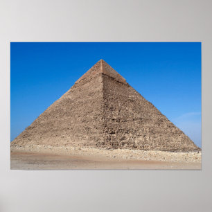 Pyramid av Cheops - Kairo, Egypten Poster