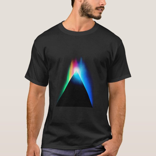 Pyramid av färger t-shirt (Framsida)