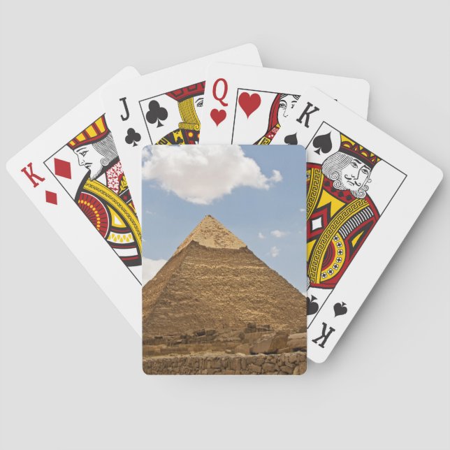 Pyramid av giza casinokort (Baksidan)