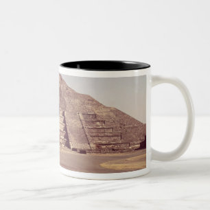 Pyramid av månen, byggd ANNONS c.100-350 Två-Tonad Mugg