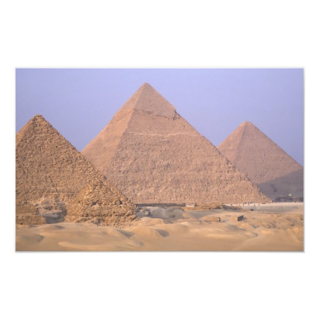 Pyramid av Menkaure Mycerinus), Pyramid av Fototryck (Framsidan)
