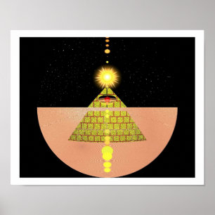 Pyramid av Sol-Godess av Kookie Poster
