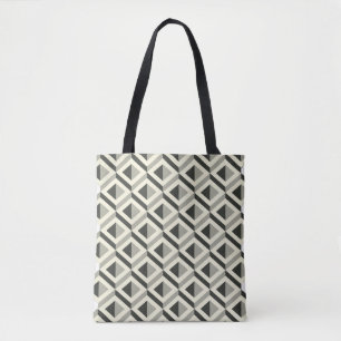 Pyramid Cube Tote Tygkasse
