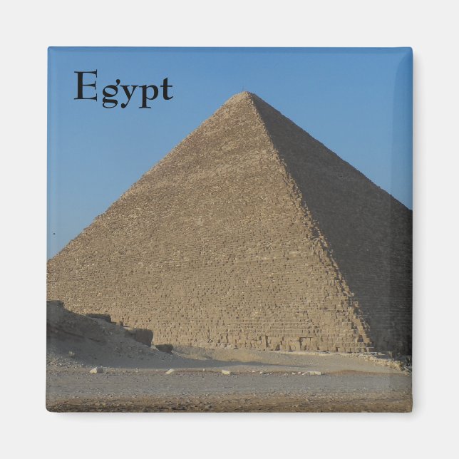 Pyramid-Egypten Magnet (Framsidan)