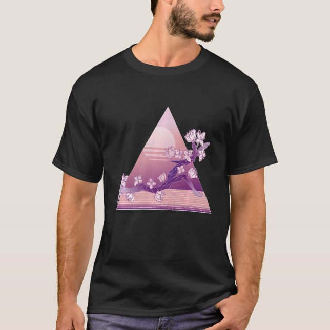 Pyramid Flowers Sol T Shirt (Framsida)