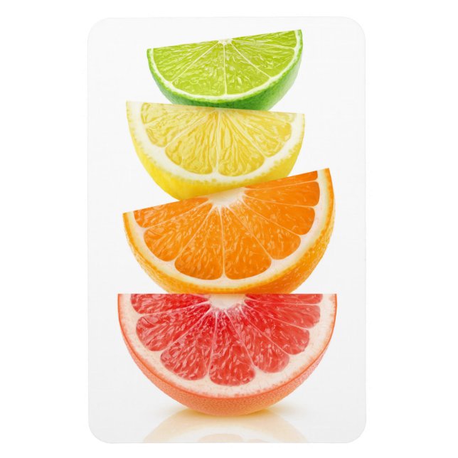 Pyramid för citrusskivor magnet (Vertikal)