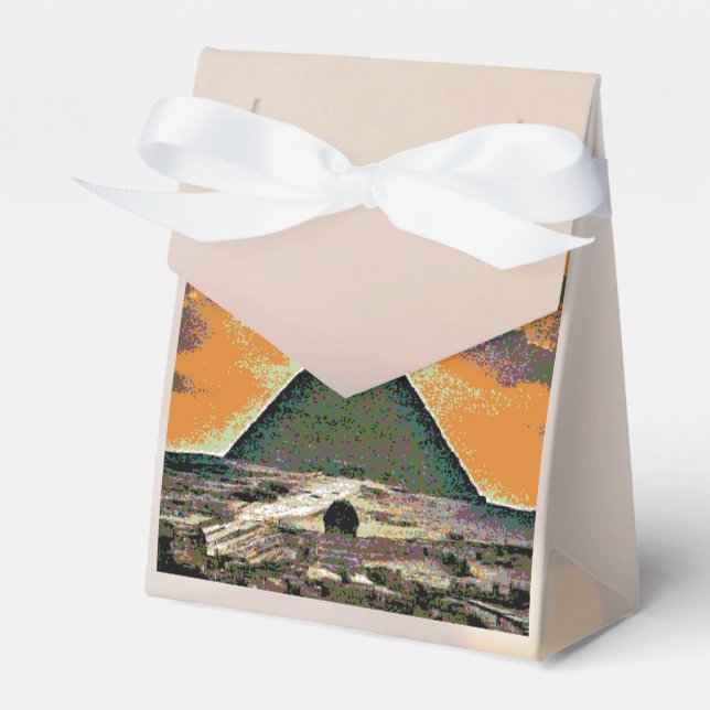 Pyramid Gift Bag Presentaskar (Framsidan Sidan)