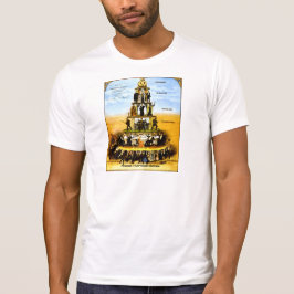 Pyramid i kapitalistsystemet (antikapitalism) tröja