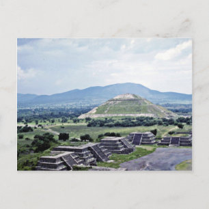 Pyramid i Sol, Teotihuacankomplex Vykort