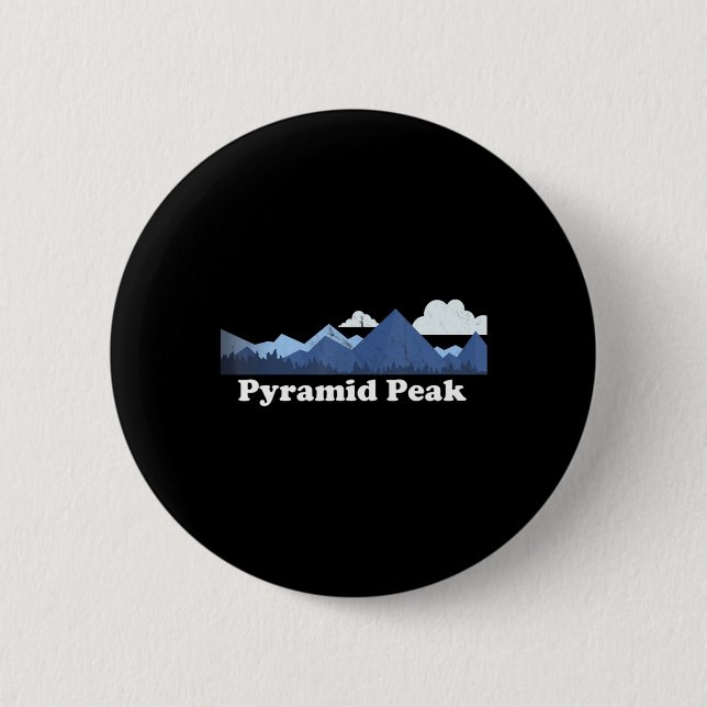 Pyramid Peak Bagger New York NY klätterhögt Knapp (Framsida)
