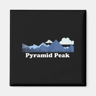 Pyramid Peak Bagger New York NY klätterhögt Magnet