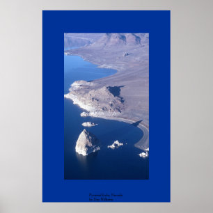 Pyramid Sjö, Nevada Poster