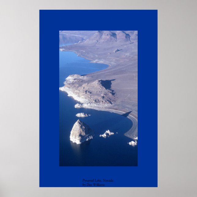 Pyramid Sjö, Nevada Poster (Framsidan)