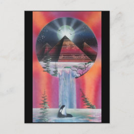 Pyramid-vykort. Vykort