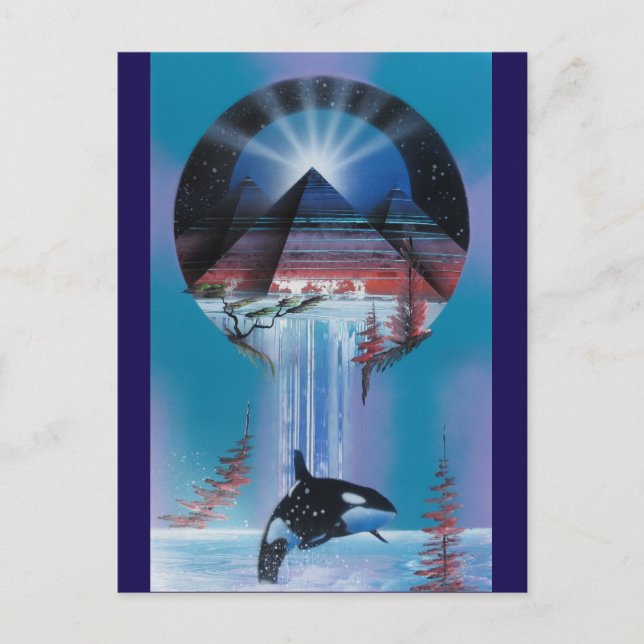 Pyramid-vykort Vykort (Framsida)