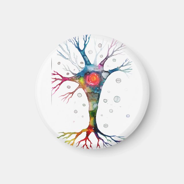 Pyramidal neuron i neokortex magnet (Framsidan)