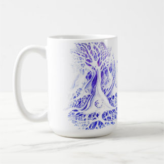 Pyramidal neuronkulspetspenna teckning kaffemugg