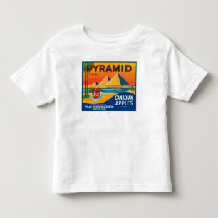 PyramidApple etikett - Penticton B.C. Kanada T Shirt