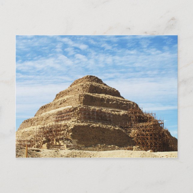 Pyramiden av Djoser-Saqqara, Egyptenen Vykort (Framsida)