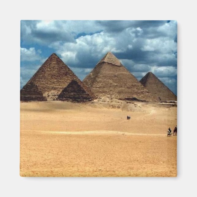 Pyramiden von Gizeh Magnet (Framsidan)