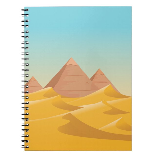 Pyramider Anteckningsbok (Framsidan)