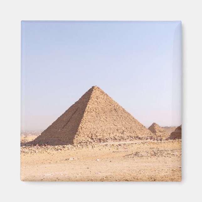 Pyramider av Egypten Magnet (Framsidan)