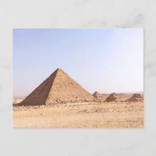 Pyramider av Egypten Meddelande Vykort