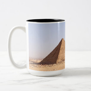 Pyramider av Egypten Två-Tonad Mugg