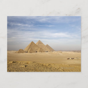 Pyramider Cairo, egypten Vykort